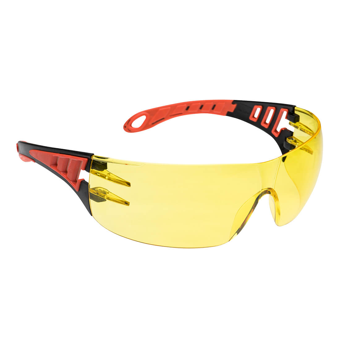 Portwest Tech Look Safety Glasses - Amber | PS12AMR