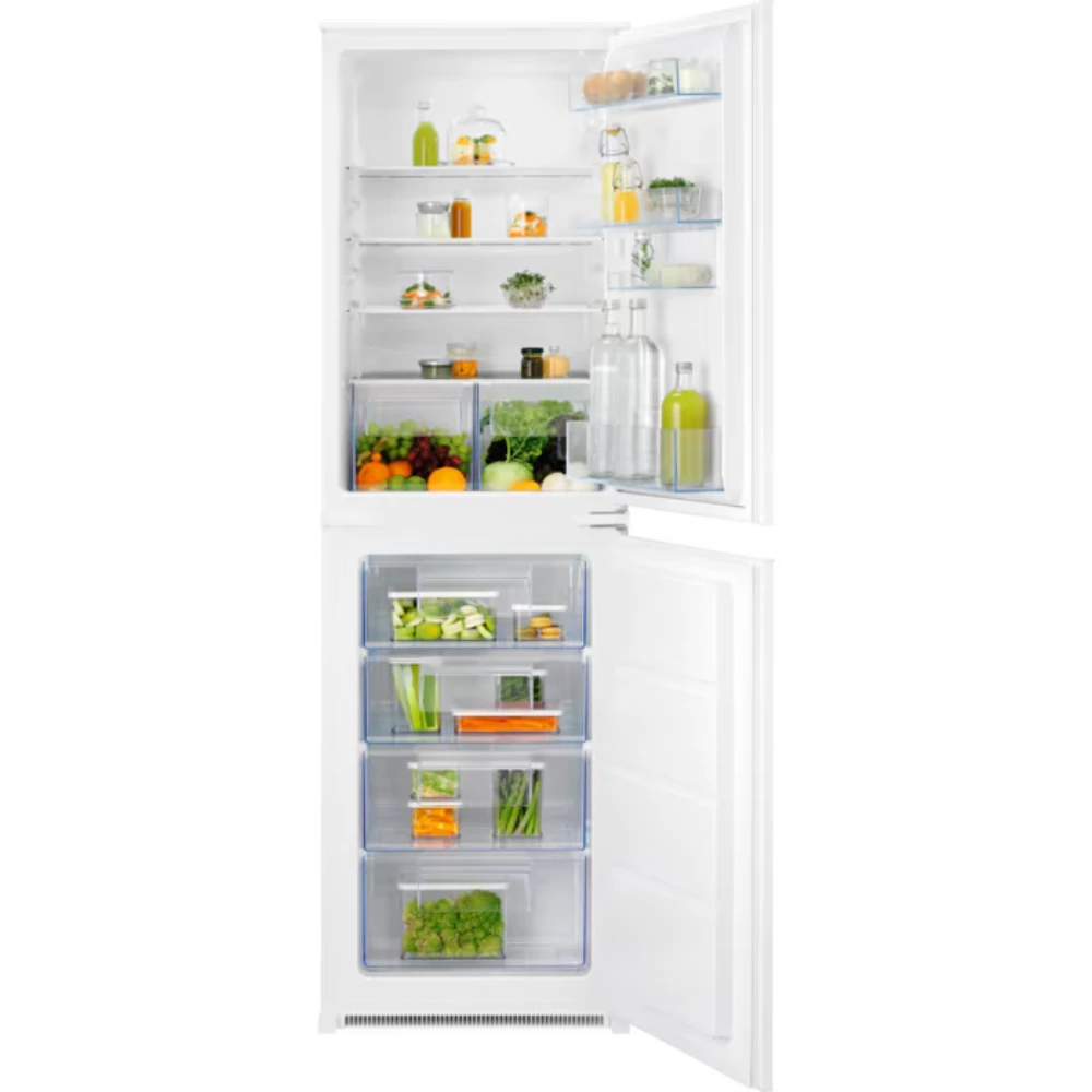 Electrolux 177cm 50/50 Low Frost Integrated Fridge Freezer - White | LNS5LE18S5