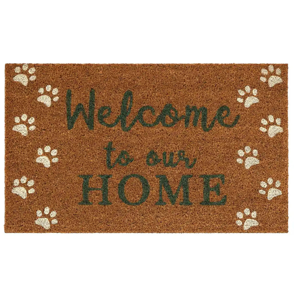 My Mat Outdoor Coco Doormat 45cm x 75cm - Welcome Paws | PT647527