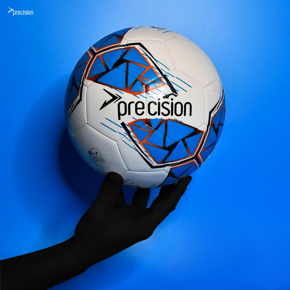 Precision Fusion FIFA Basic Training Ball Size 5 White / Cyan / Orange / Grey | PRF2635