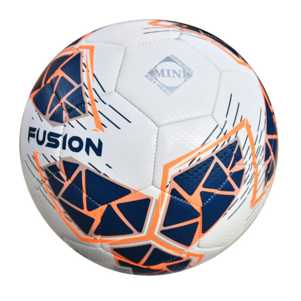 Precision Fusion Mini Size 1 Training Ball - White / Navy / Orange | PRF2721