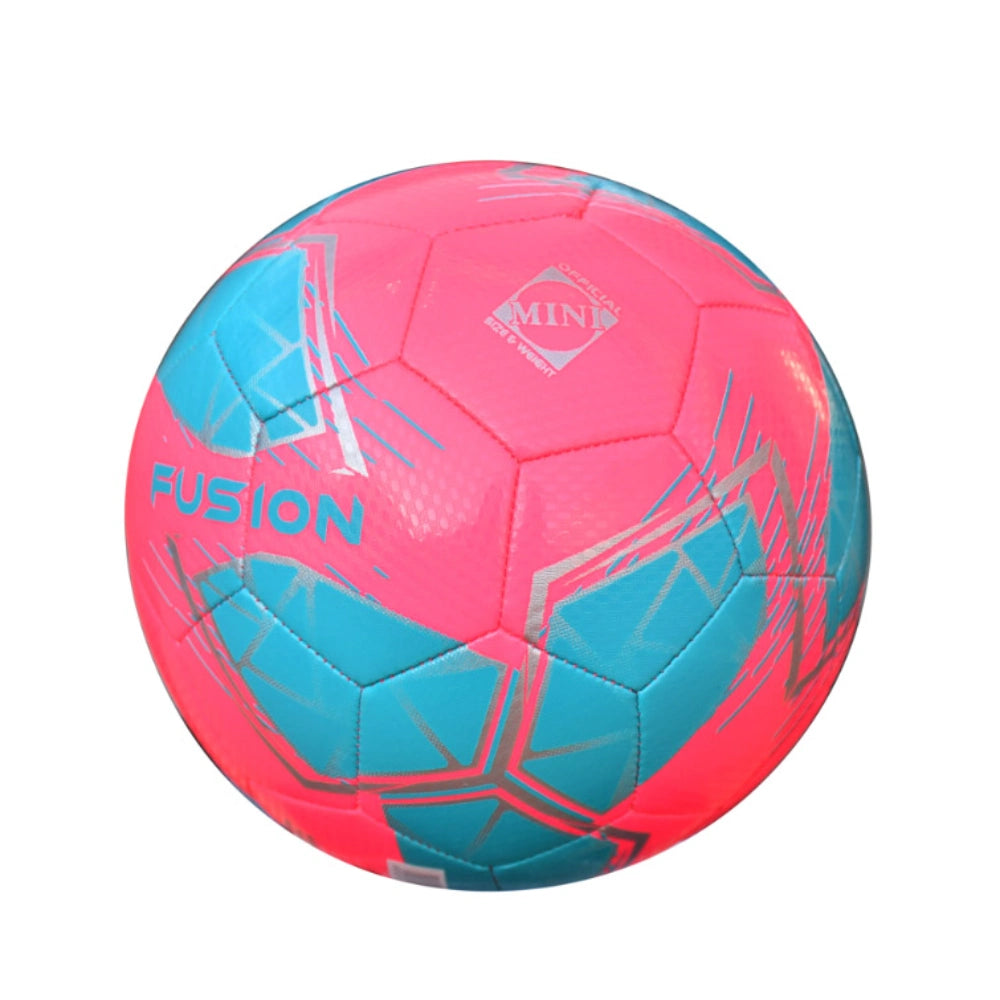 Precision Fusion Mini Size 1 Training Ball - Pink / Blue / Silver | PRF2711