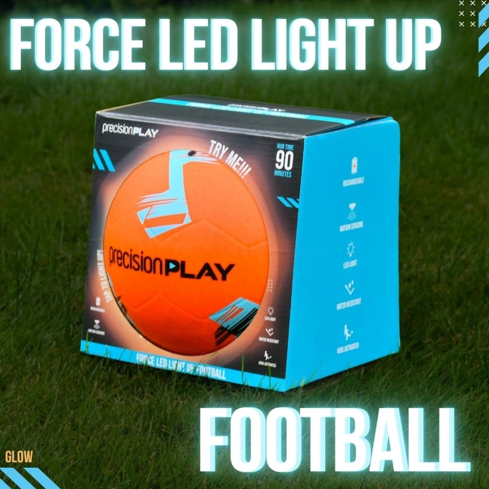 Precision PLAY Force LED Light Up Football Size 5 | PPF001005