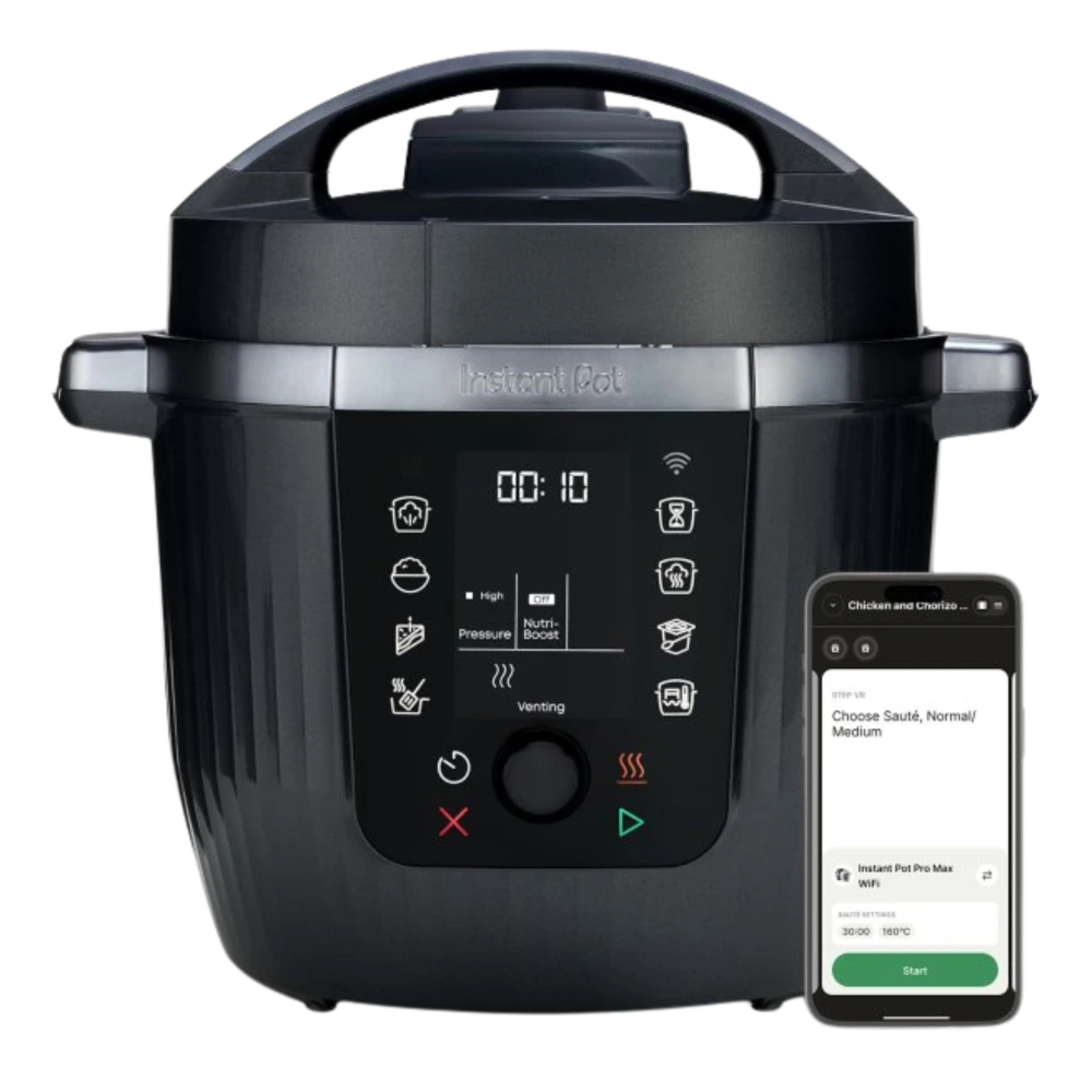 Instant Pot Pro 10 in 1 Multicooker 5.7 Litre with Wifi - Black | 112-0300-01-UK