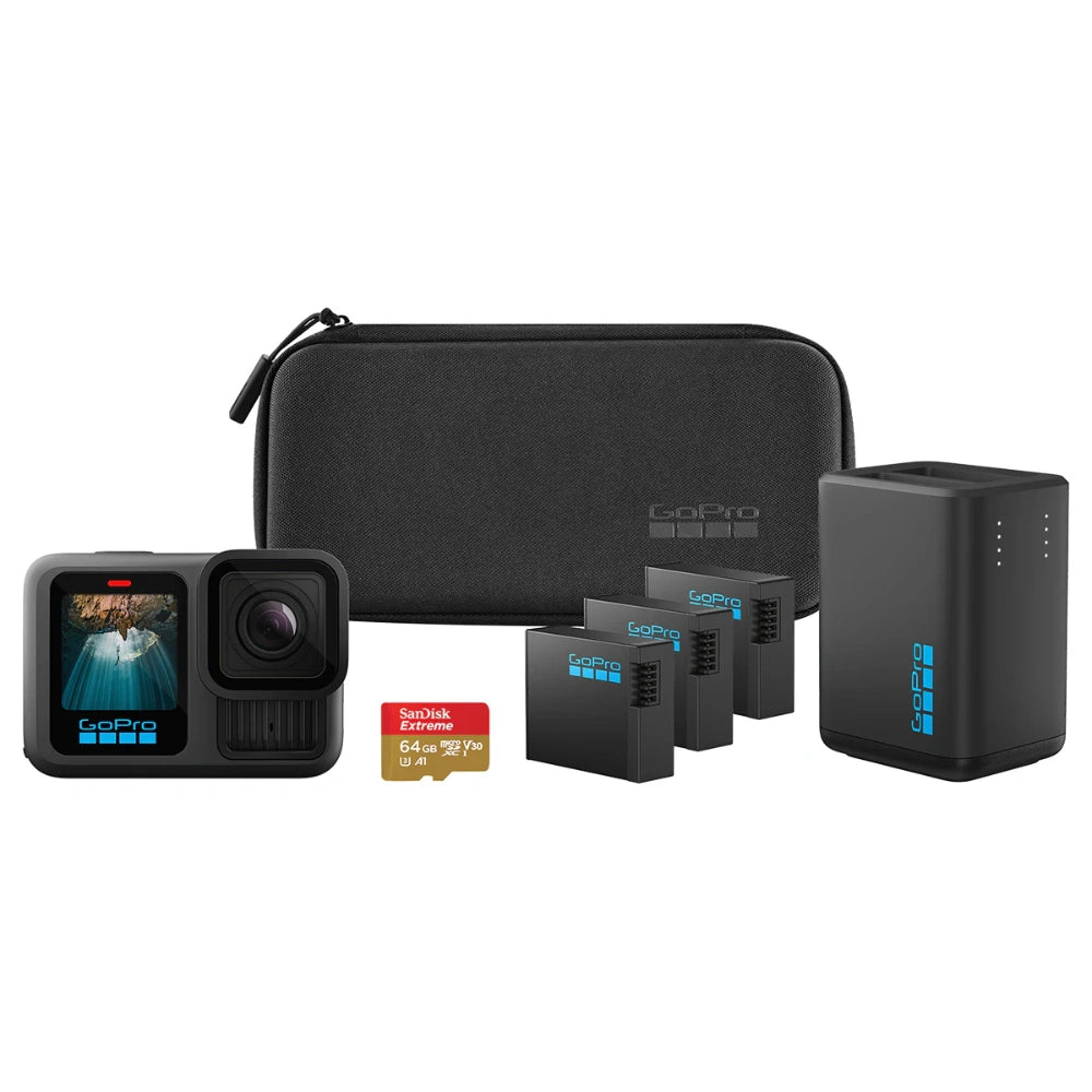 GoPro Hero 13 Black Extended Power Bundle Kit 