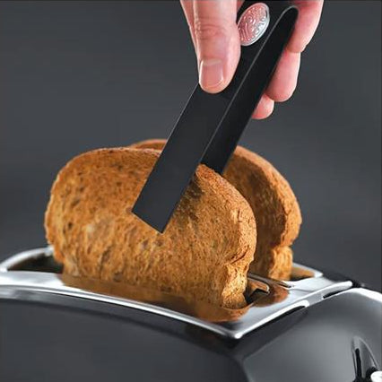 Russell Hobbs Textures Plus 2 Slice Toaster - Black | 22601