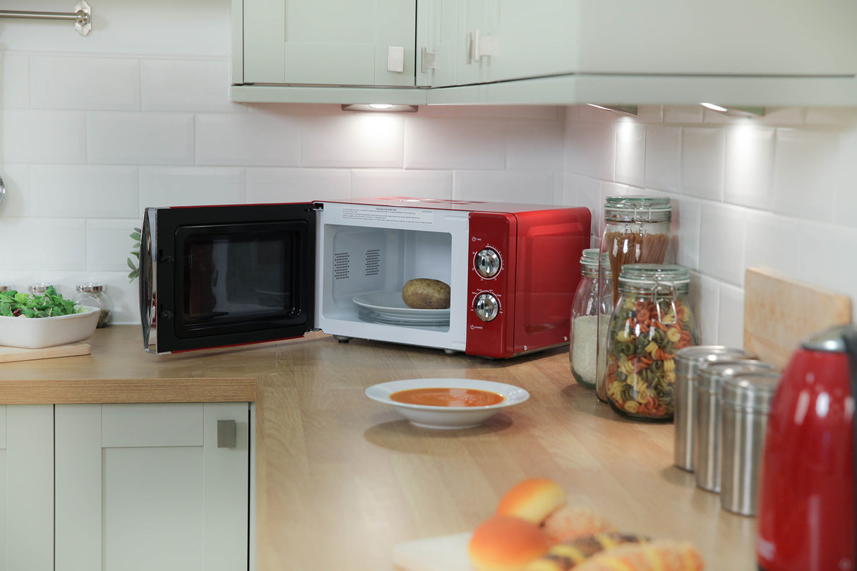 RUSSELL HOBBS 17 Litre 700W MICROWAVE RED | RHMM701R