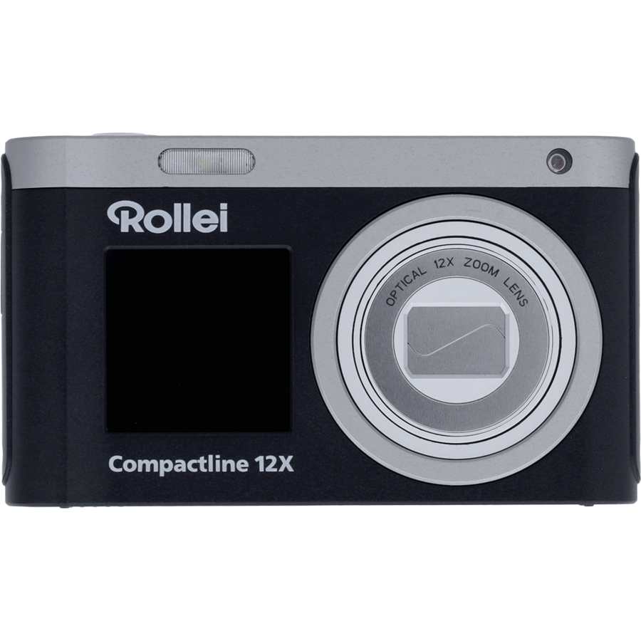 Rollei Compactline Digital Camera 12x Zomm - Black | 12102
