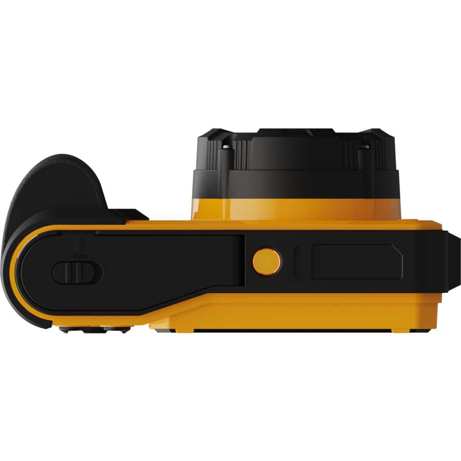Rollei Sportsline 64 Pro Digital Camera Waterproof 5k Video - Yellow | 18066