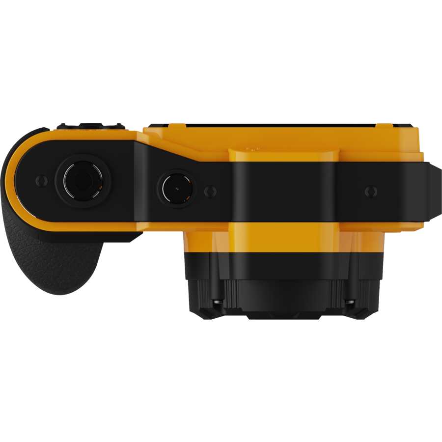 Rollei Sportsline 64 Pro Digital Camera Waterproof 5k Video - Yellow | 18066