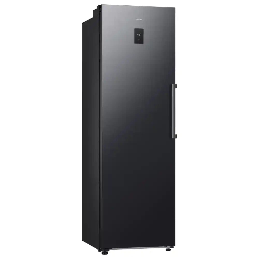Samsung SpaceMax 185.8cm Upright Tall Freezer No Frost - Gentle Black | RZ70H32HEFEU