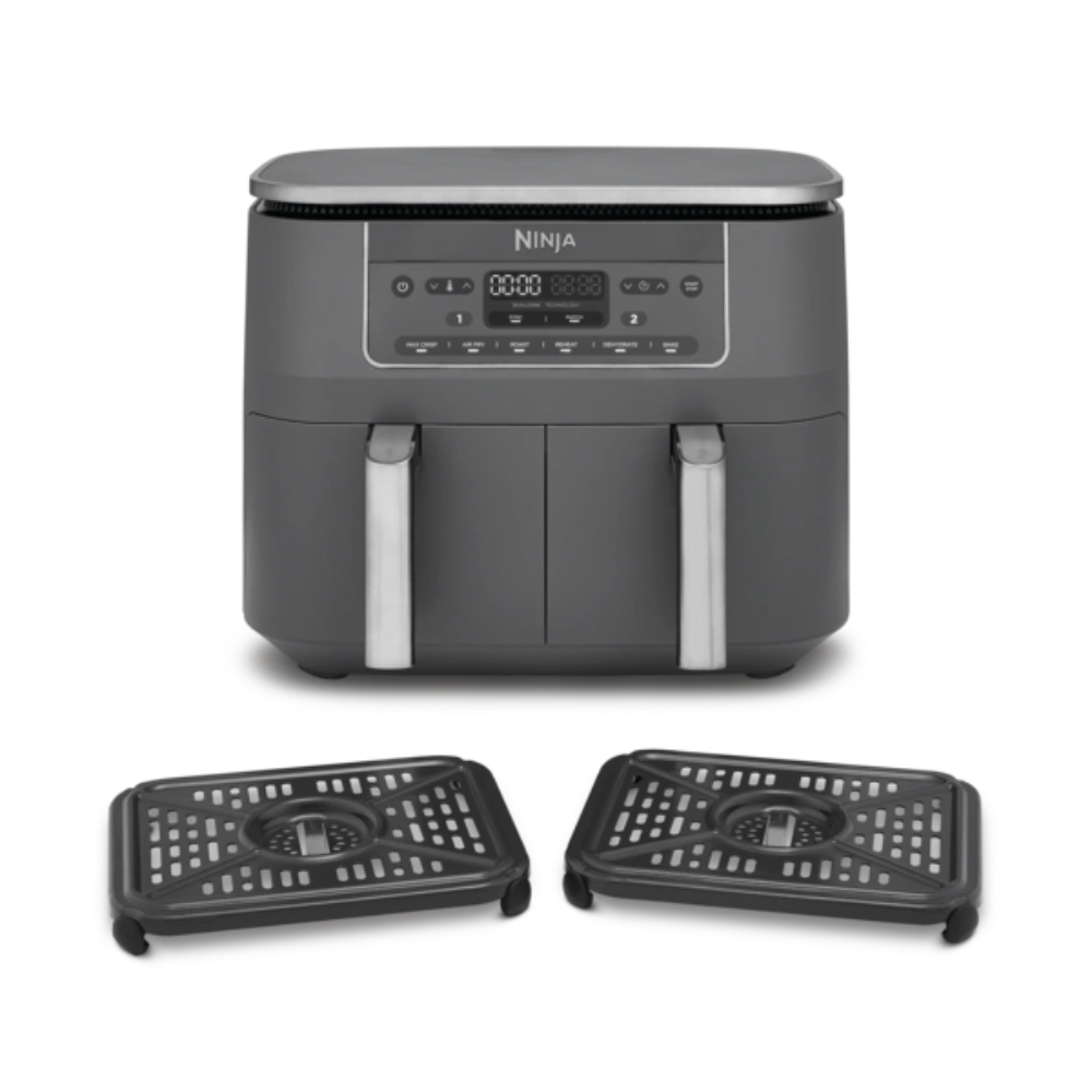 Ninja Dual Zone Air Fryer 7.6L 2400W - Black | DZ300UK