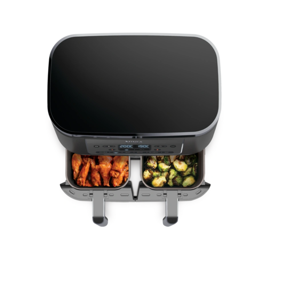 Ninja Dual Zone Air Fryer 7.6L 2400W - Black | DZ300UK
