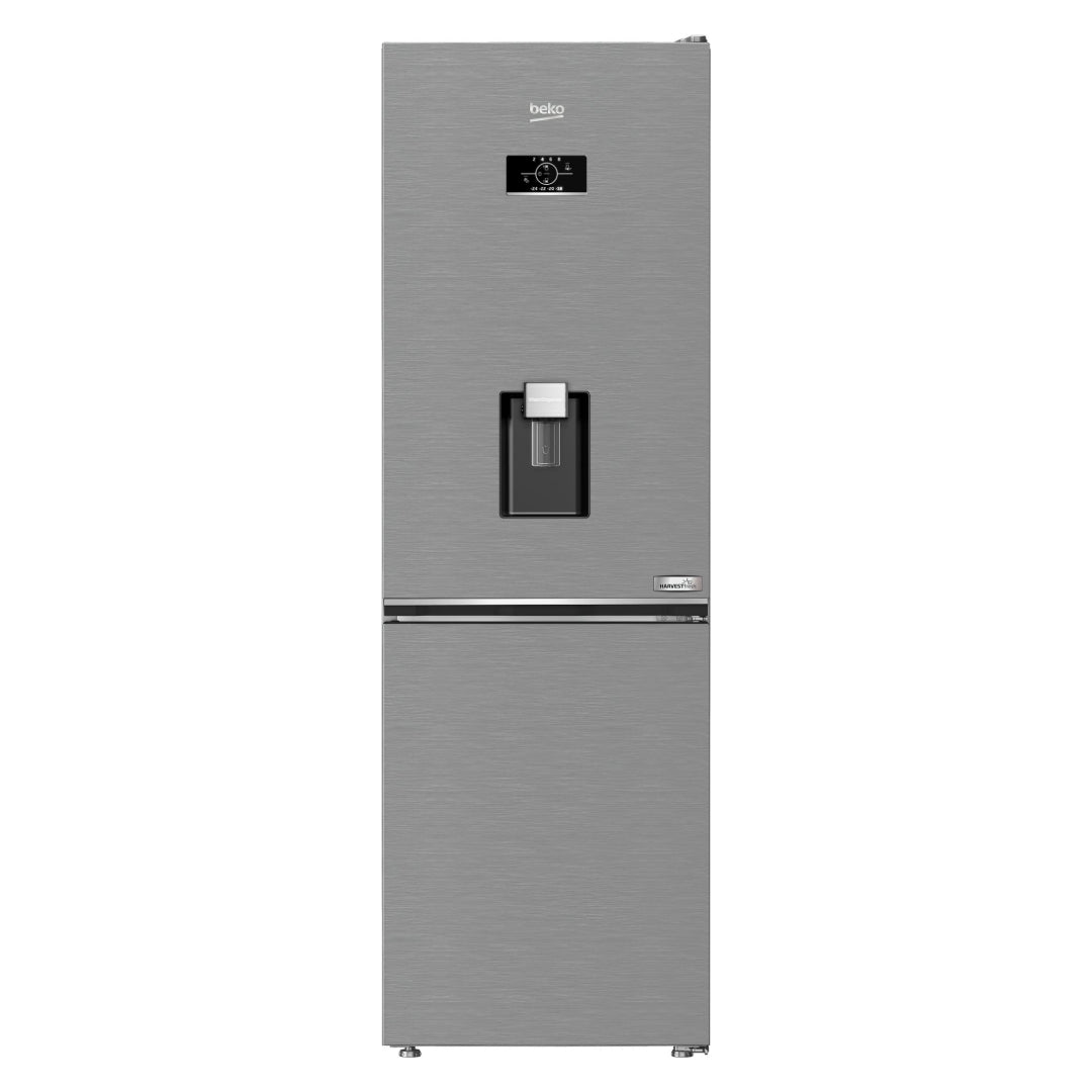 Beko 186.5cm Pro HarvestFresh 60/40 Fridge Freezer - Stainless Steel | CNB3G4686DVPS