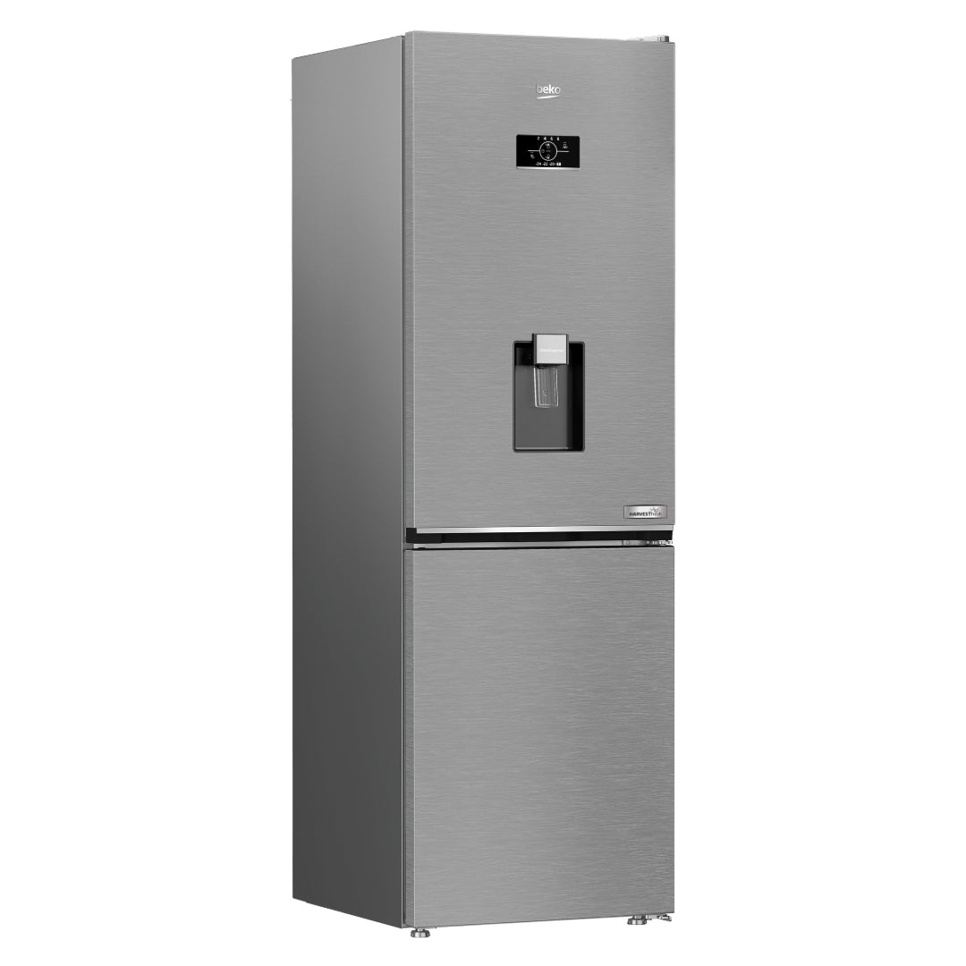 Beko 186.5cm Pro HarvestFresh 60/40 Fridge Freezer - Stainless Steel | CNB3G4686DVPS