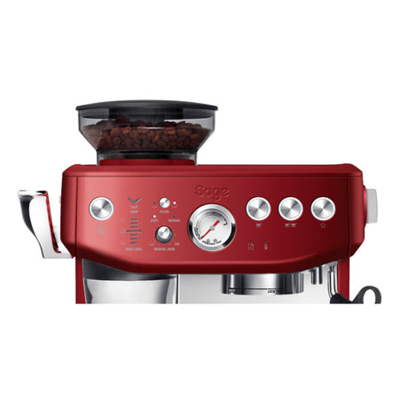 Sage The Barista Express Impress Coffee Machine - Red Velvet Cake | SES876RVC4GUK1