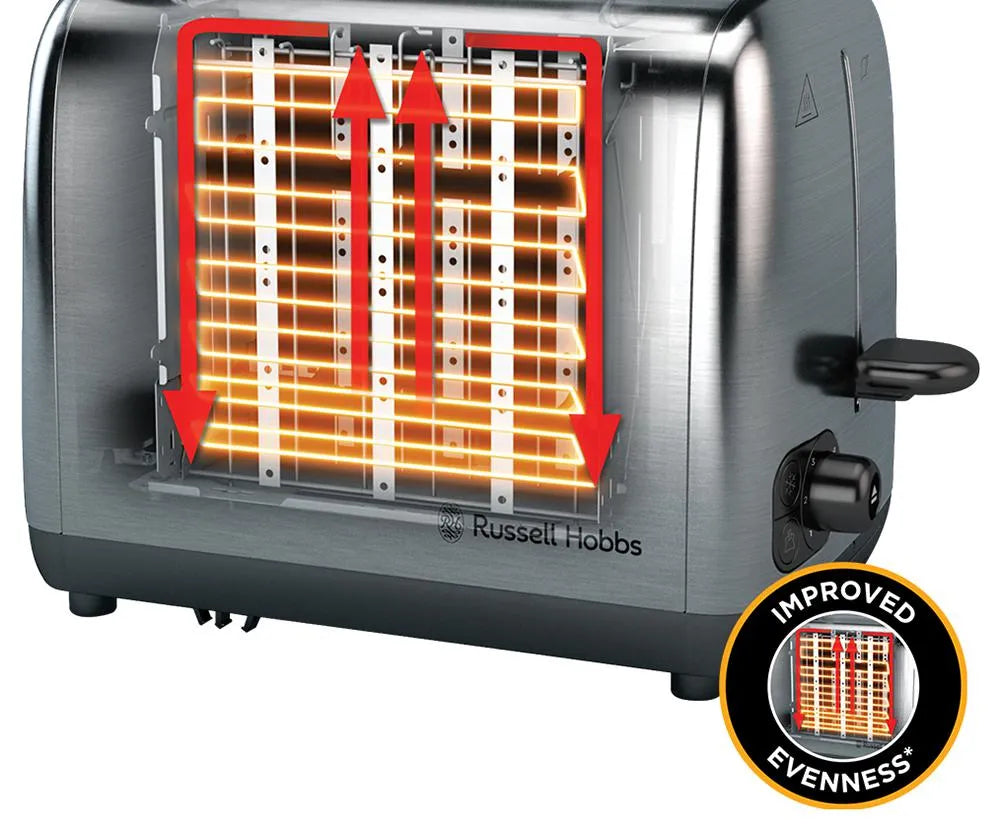 Russell Hobbs Adventure 2 Slice Toaster stainless steel | 24080