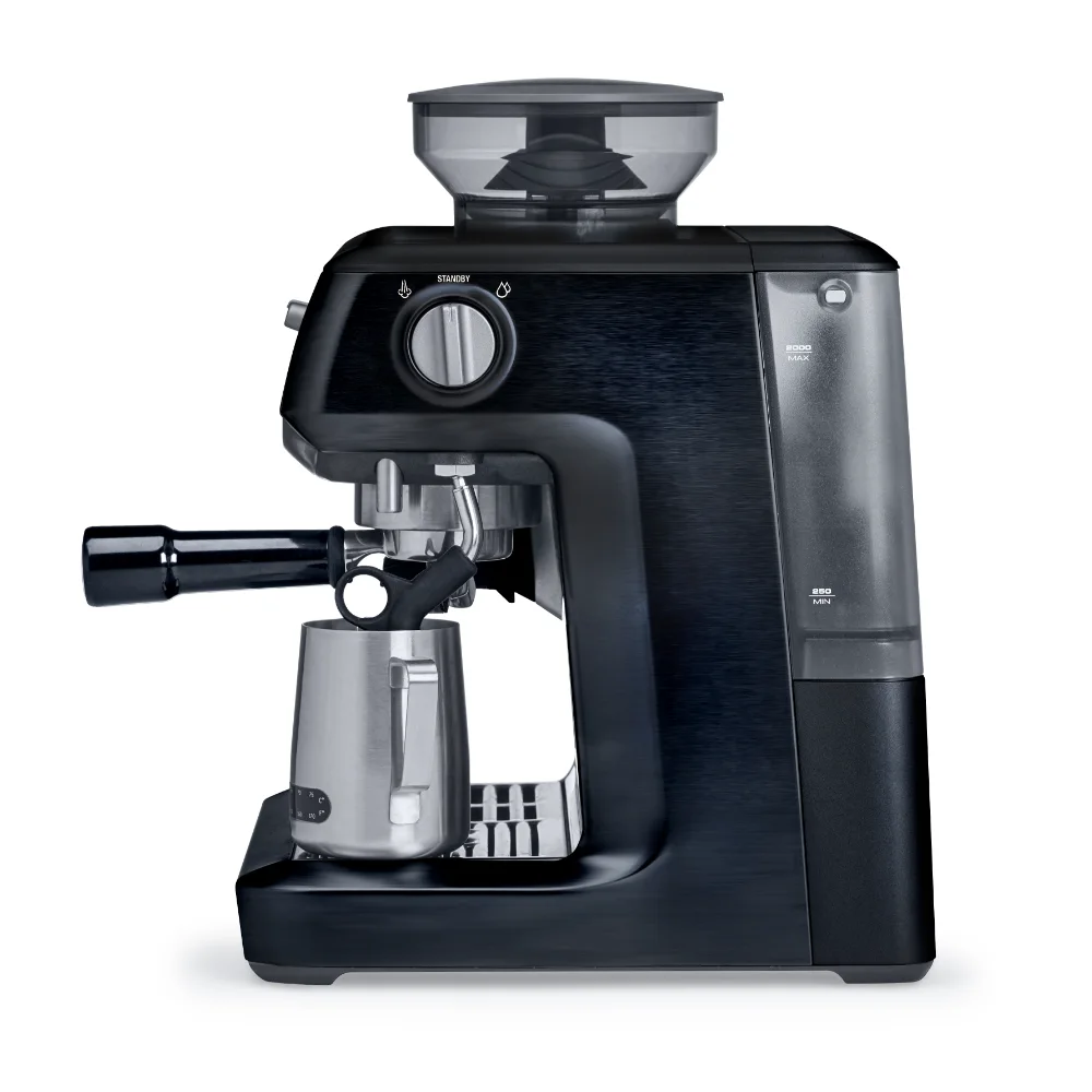 Sage The Barista Express Bean To Cup Coffee Machine - Black Truffle | SES875BTR2GUK1