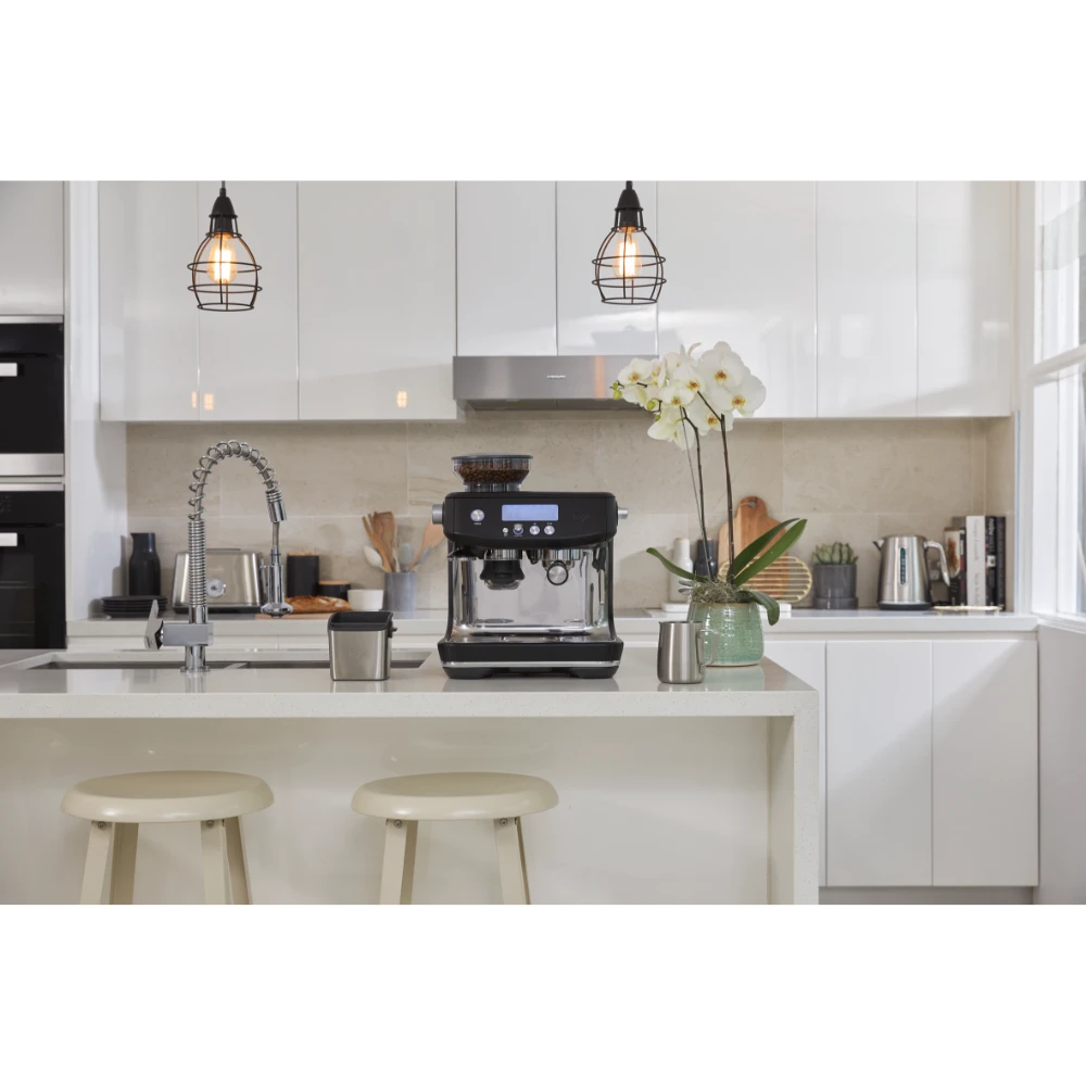 Sage The Barista Pro Espresso Coffee Machine - Black Truffle | SES878BTR4GEU1