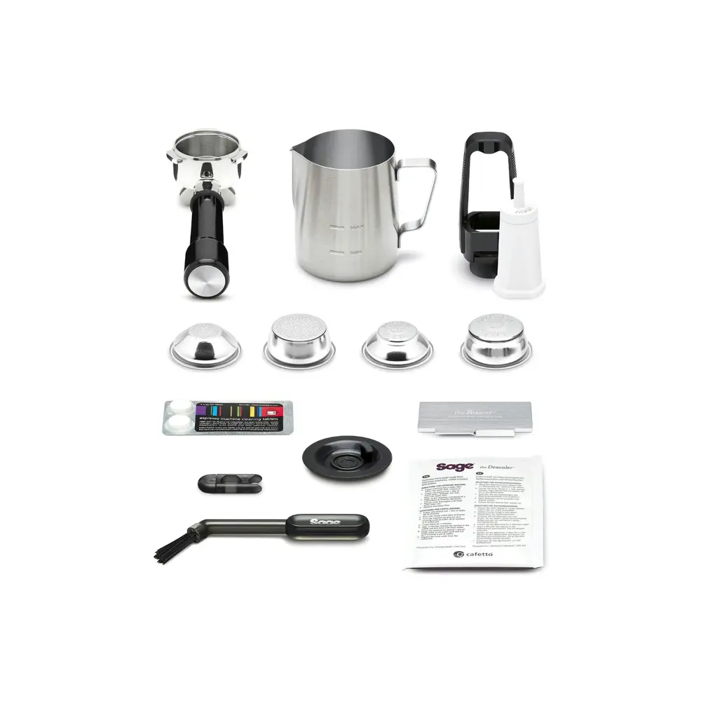 Sage Barista Touch Impress Bean To Cup Coffee Machine with Cold Brew - Brushed Stainless Steel | SES882BSS4GUK1