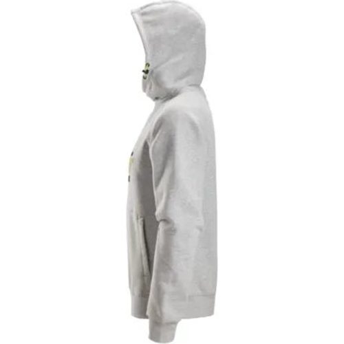 Snickers Logo 2845 Hoodie - Grey