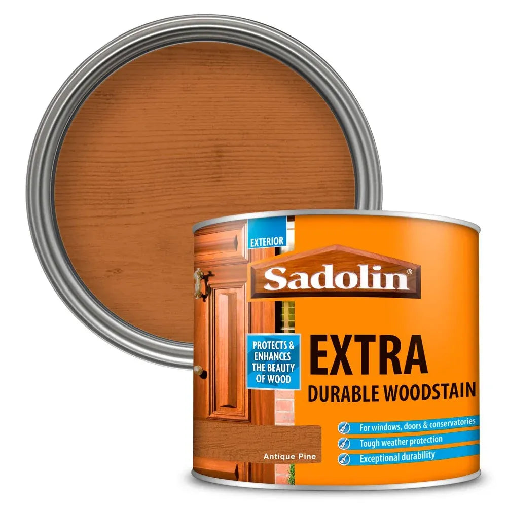 Sadolin 500ml Extra Exterior Woodstain - Antique Pine | 0525-22
