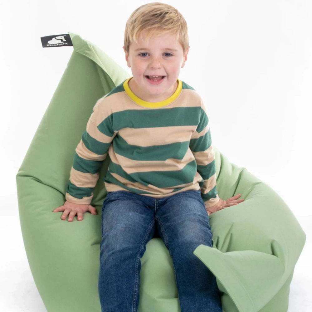 Elephant Junior Bean Bag - Sage Green | EJRSAG02