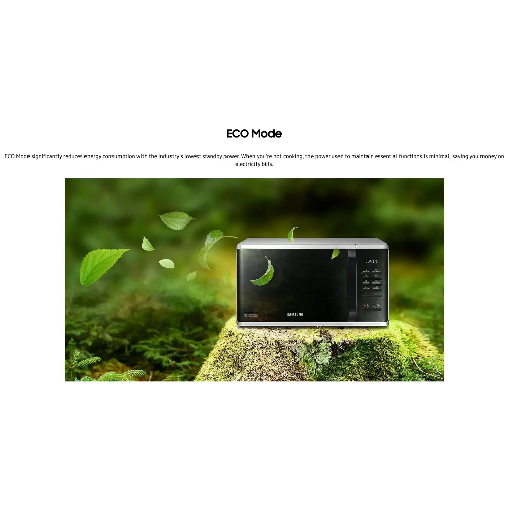 Samsung 23 Litre 800W Microwave - Black | MS23K3515AK/EU