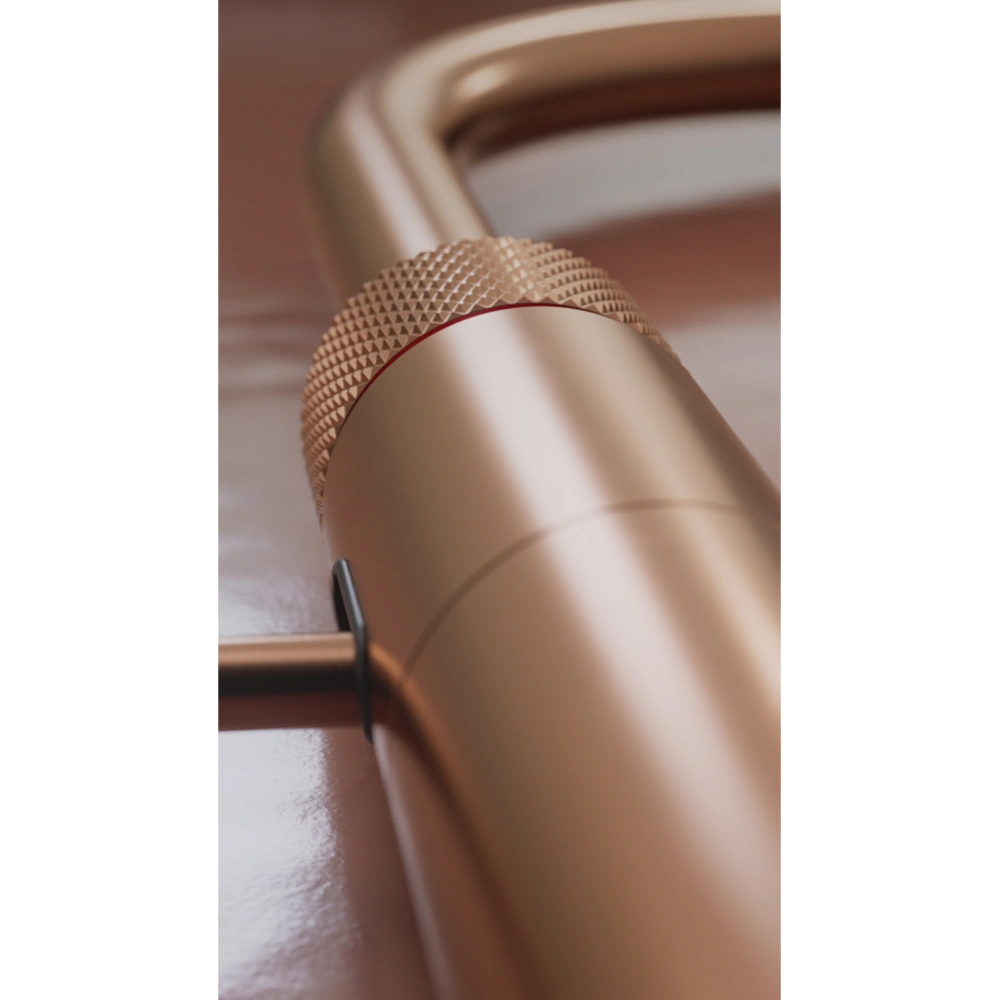 Quooker PRO3 Fusion Round Boiling Water Kitchen Tap - Rose Copper | 3FRRCO