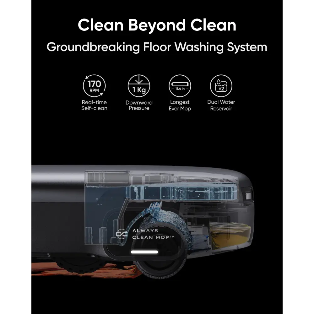 Eufy S1 Pro Robot Vac Vacuum Hybrid with Mop | T2080GA1