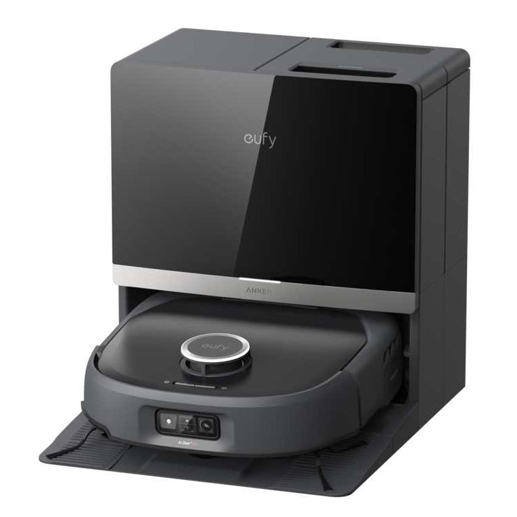 Eufy E35 Omni Robot Vac Vacuum Cleaner and Mop - Black | T210MV11