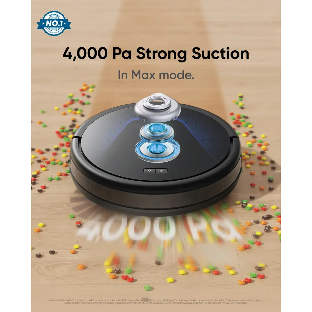 Eufy Robovac G50 Robot Vac Hybrid Vacuum Cleaner and Mop | T2212V11