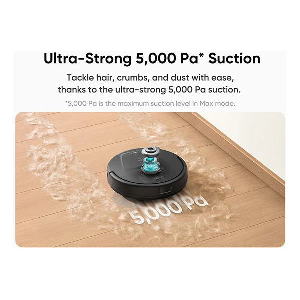 Eufy L60 Hybrid Robot Vac Vacuum and Mop - Black | T2268V11