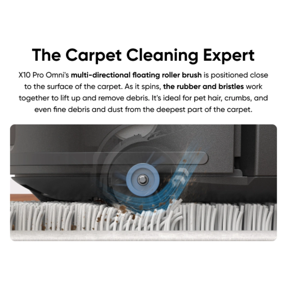 Eufy X10 Omni Pro Robot Vac Vacuum and Mop | T2351V11