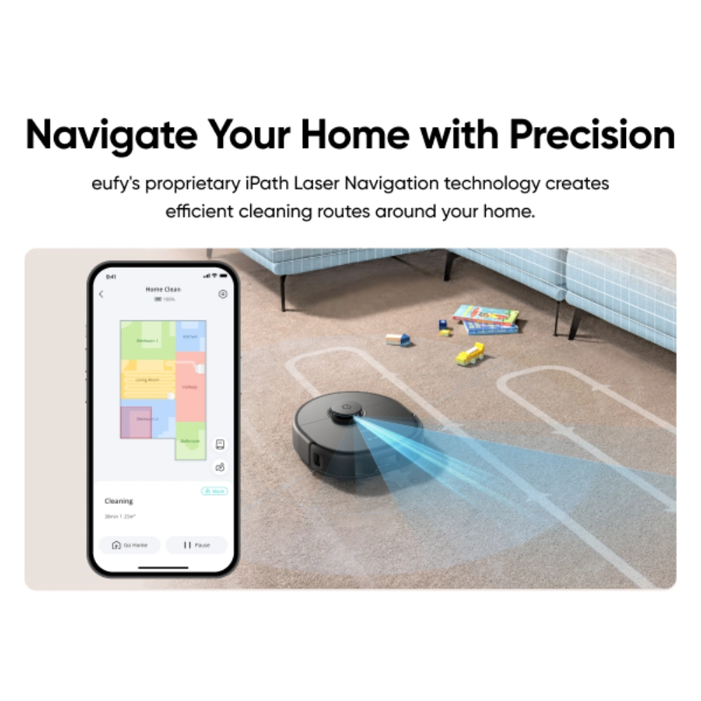 Eufy X10 Omni Pro Robot Vac Vacuum and Mop | T2351V11