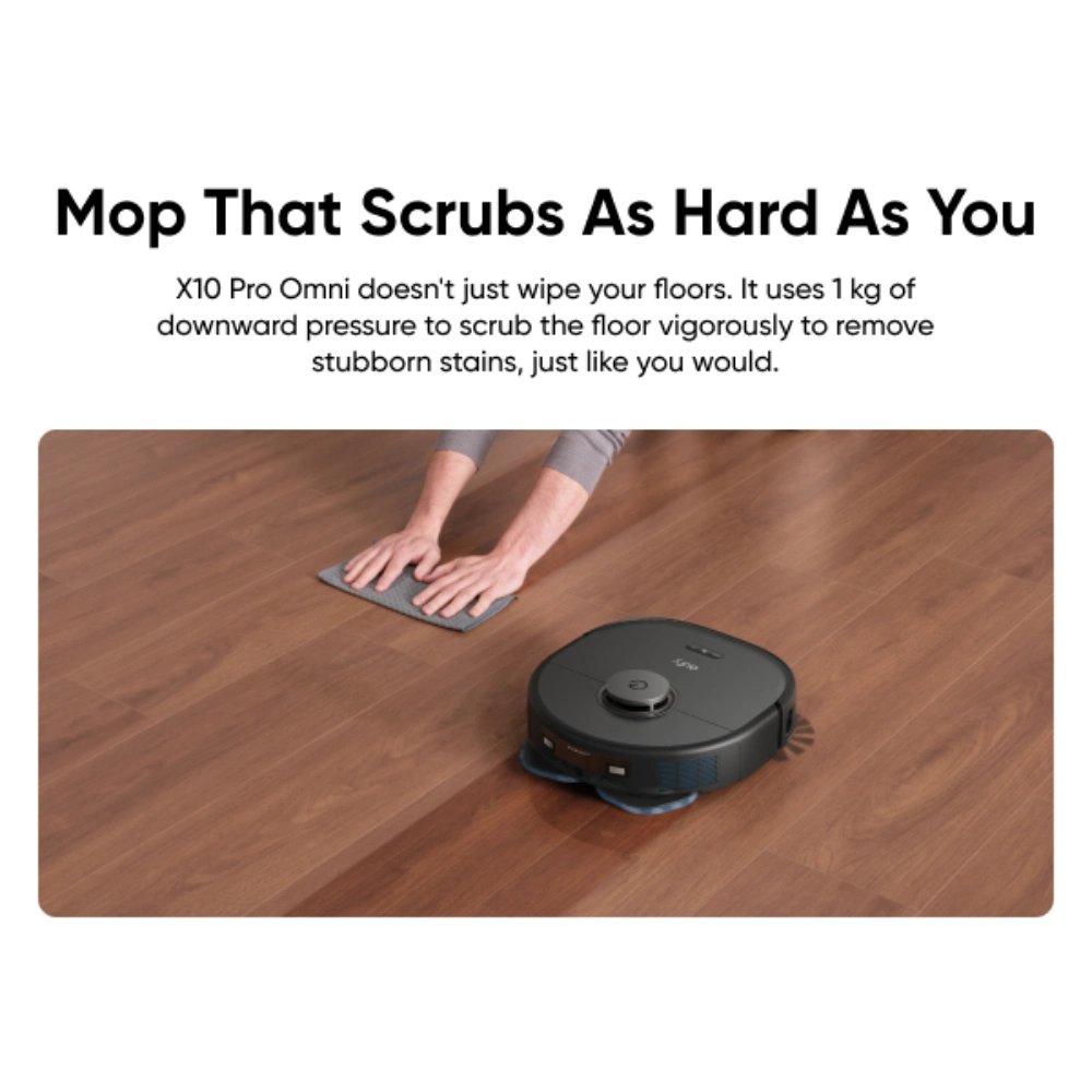 Eufy X10 Omni Pro Robot Vac Vacuum and Mop | T2351V11