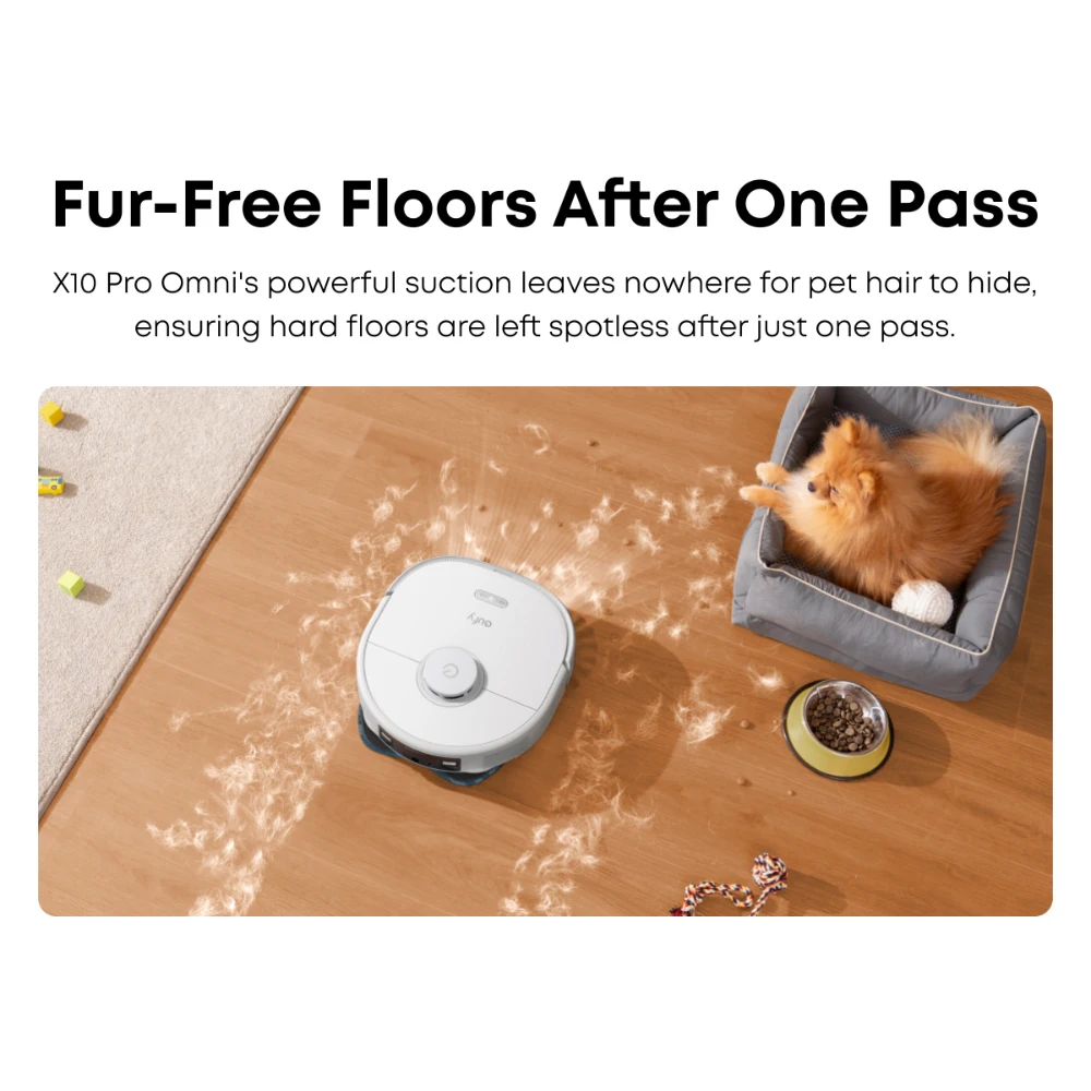 Eufy X10 Pro Omni Robot Vac Vacuum Cleaner and Mop Ultimate Bundle - White | T2351221
