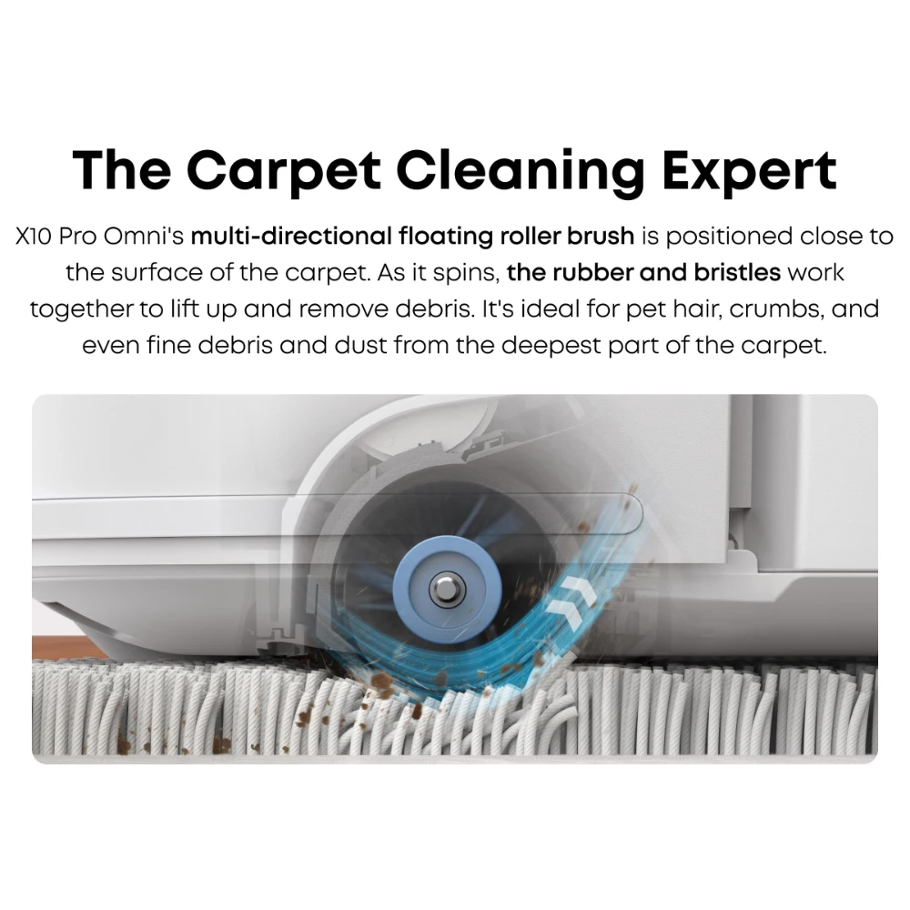 Eufy X10 Pro Omni Robot Vac Vacuum Cleaner and Mop Ultimate Bundle - White | T2351221