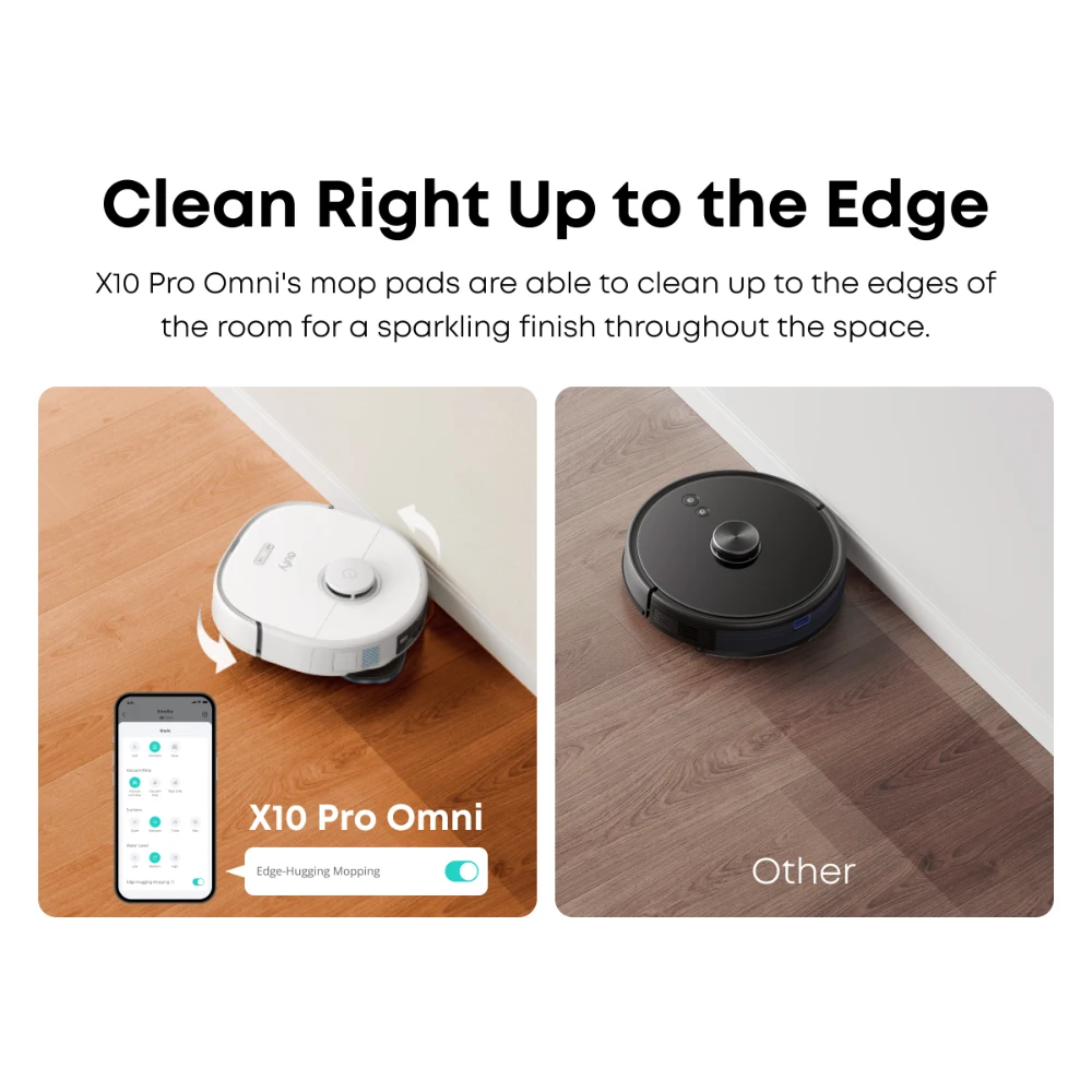 Eufy X10 Pro Omni Robot Vac Vacuum Cleaner and Mop Ultimate Bundle - White | T2351221