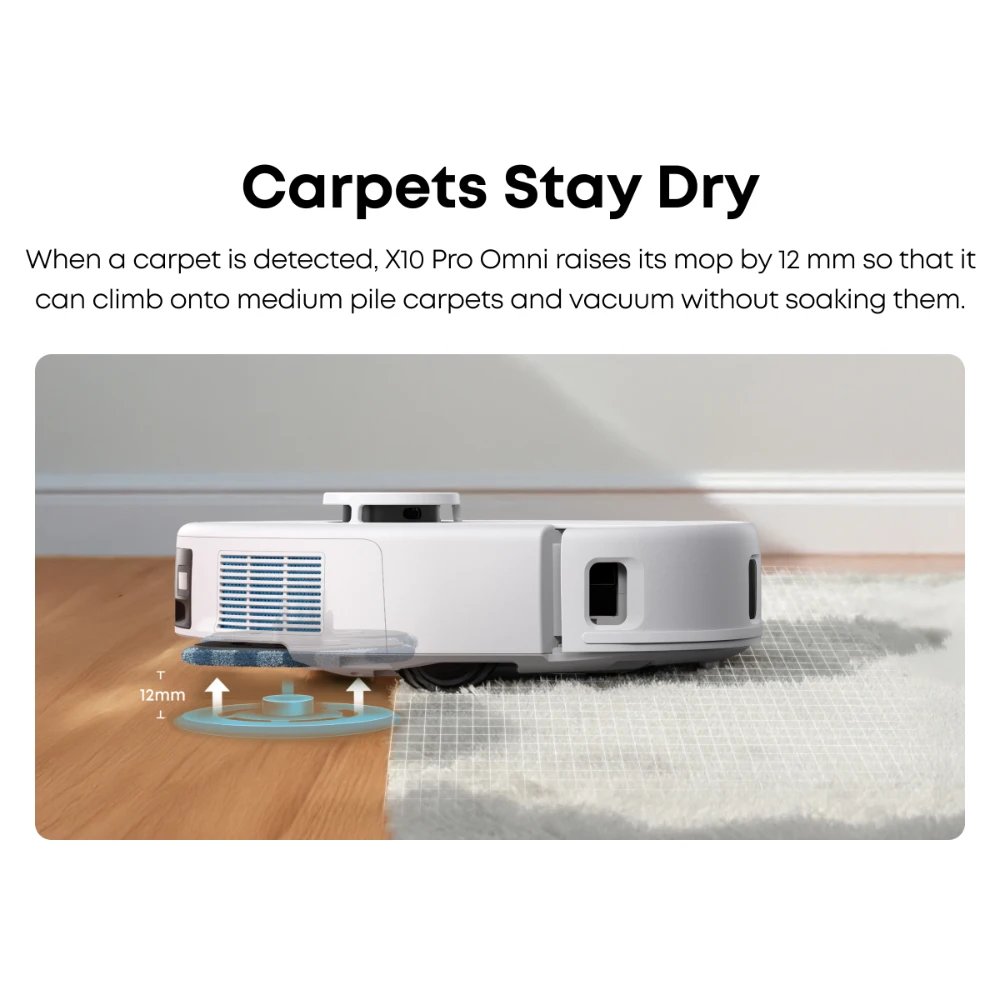 Eufy X10 Pro Omni Robot Vac Vacuum Cleaner and Mop Ultimate Bundle - White | T2351221