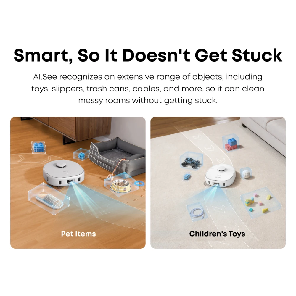 Eufy X10 Pro Omni Robot Vac Vacuum Cleaner and Mop Ultimate Bundle - White | T2351221