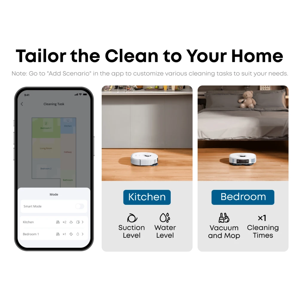 Eufy X10 Pro Omni Robot Vac Vacuum Cleaner and Mop Ultimate Bundle - White | T2351221