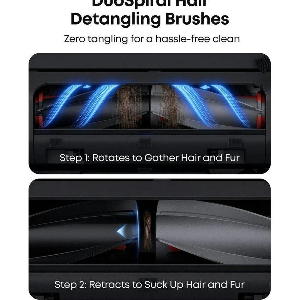 Eufy Omni E25 Robot Vac Vacuum Cleaner and Mop with Self Empty Station - Black | T2353V11