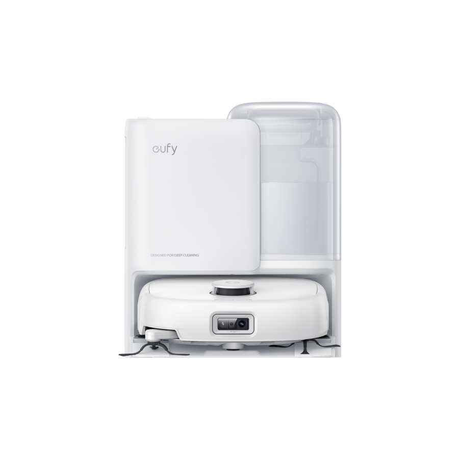 Eufy Omni E25 Robot Vac Vacuum Cleaner and Mop with Self Empty Station - White | T2353V21