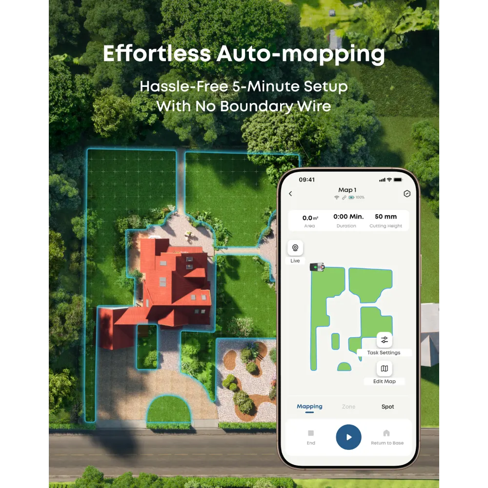 Eufy E15 Robot Robotic Lawn Mower 800m2 | T2880VA1