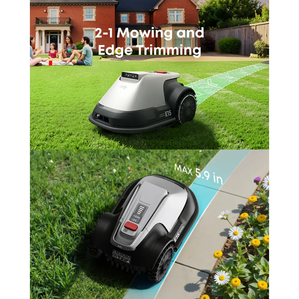 Eufy E15 Robot Robotic Lawn Mower 800m2 | T2880VA1