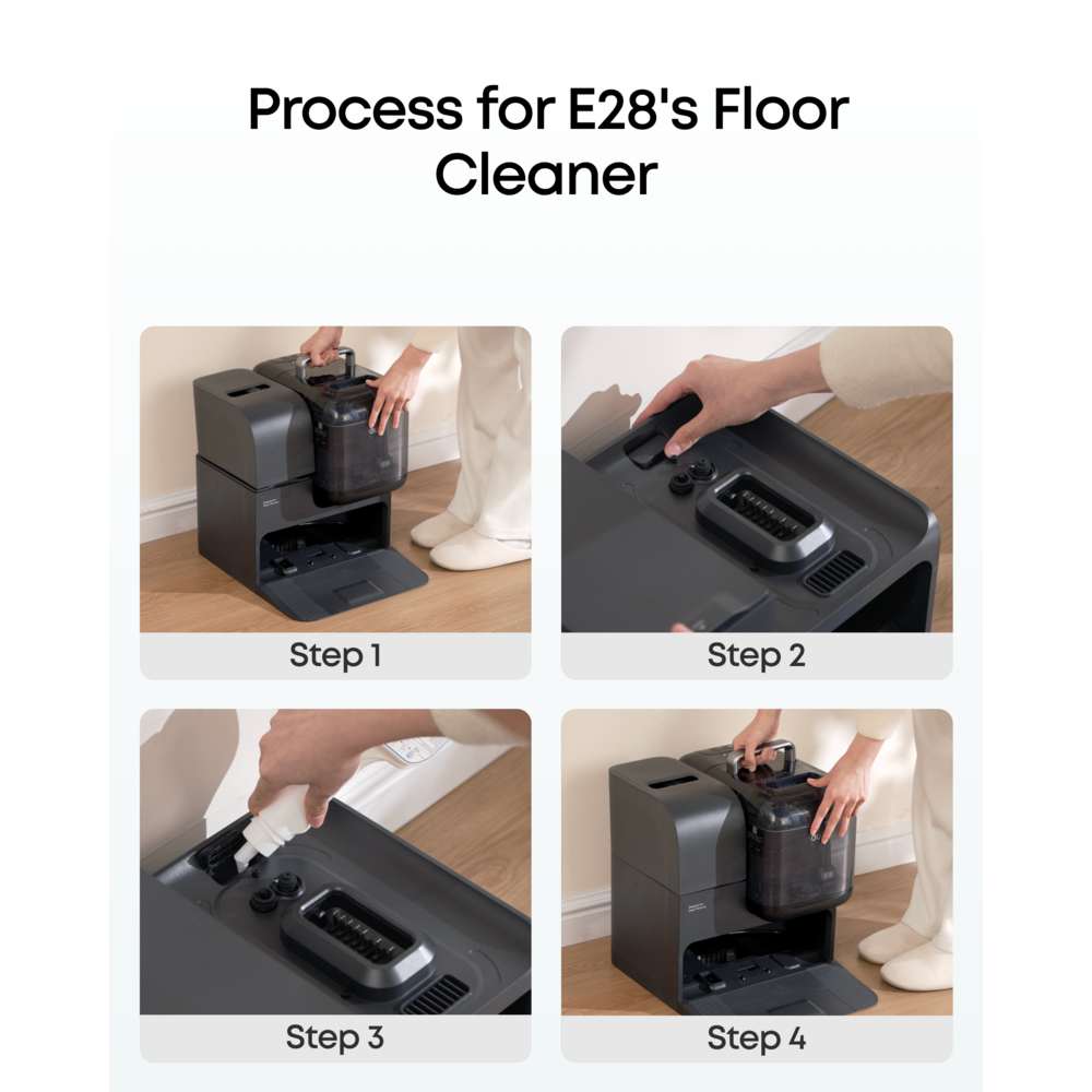Eufy Robovac Robotic Vacuum Floor Cleaning Solution 473ML for Omni E28 | T290SA10