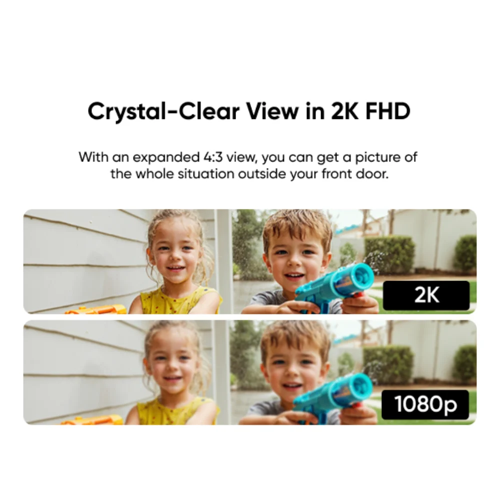 Eufy Video Doorbell 2k - Black | T8223312