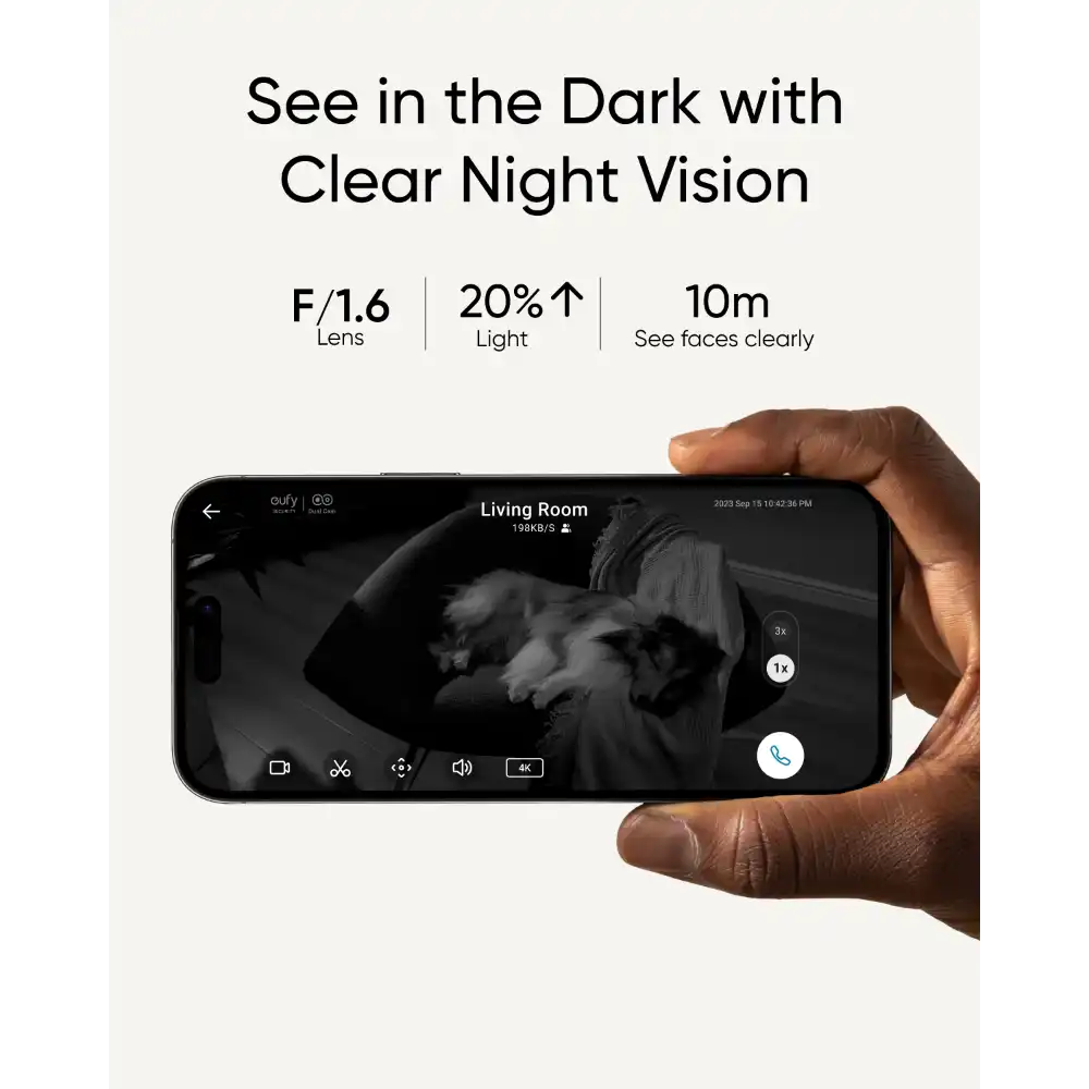 Eufy SoloCam S220 2 Pack with HomeBase 3 - White | E8134328