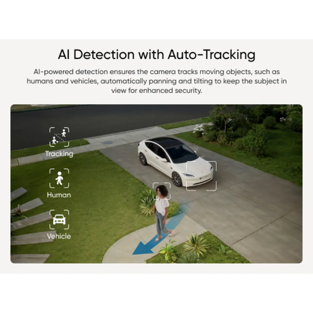 Eufy Security Floodlight Camera with Pan and Tilt E30 | T8426321